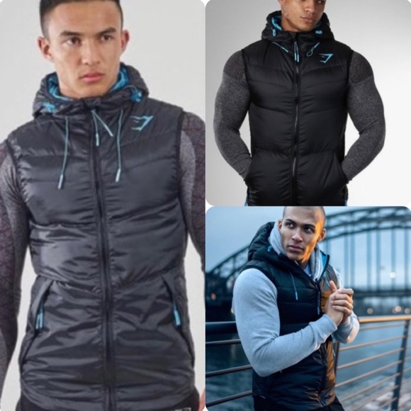 Gymshark Rare Original Puffer Vest - Size Large - Picture 3 of 4